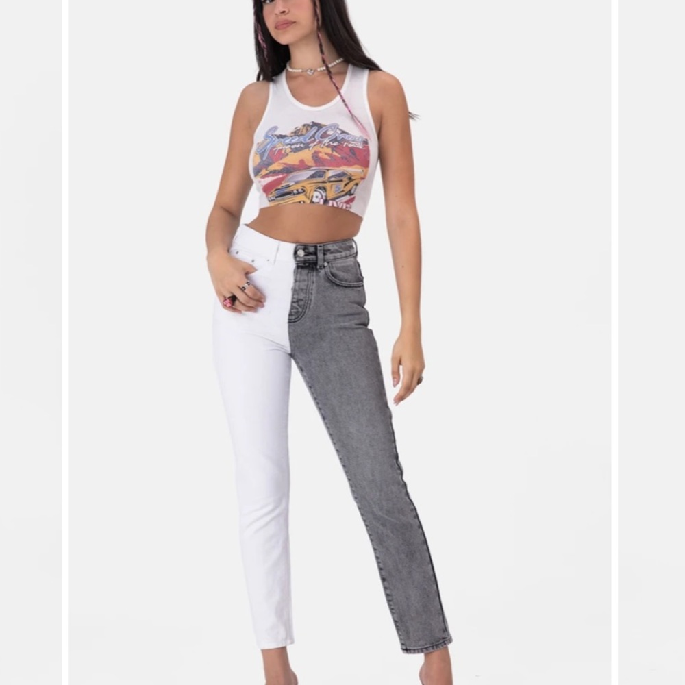 ADIKA COLORBLOCK JEANS
